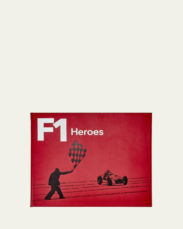"F1 Heroes" Leather-Bound Book by Giorgio Terruzzi